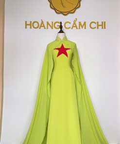 Áo dài thiết kế mã T230 Hoàng Cẩm Chi
