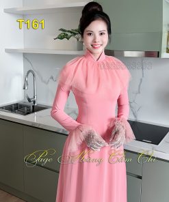 Áo dài thiết kế mã T161 Hoàng Cẩm Chi