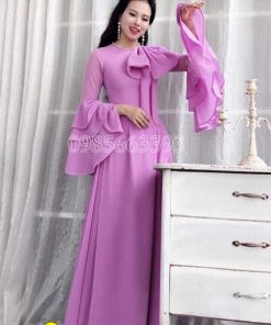 Áo dài thiết kế mã T20 Hoàng Cẩm Chi