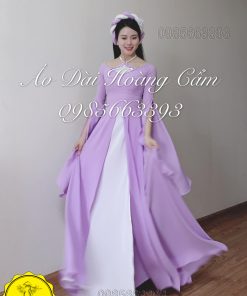 Áo dài thiết kế mã T31 Hoàng Cẩm Chi