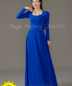 Áo dài thiết kế mã T39 Hoàng Cẩm Chi