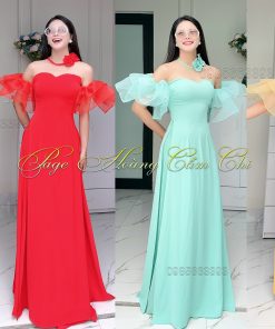 Áo dài thiết kế mã T81 Hoàng Cẩm Chi