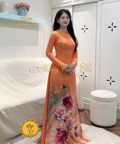 Áo dài thiết kế mã T426 Hoàng Cẩm Chi